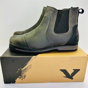 Territory Holloway Chelsea Boot Gray Size 11.5 Leather Pull-On Ankle Work